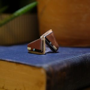 Zuni Multistone Inlay Vintage Earrings